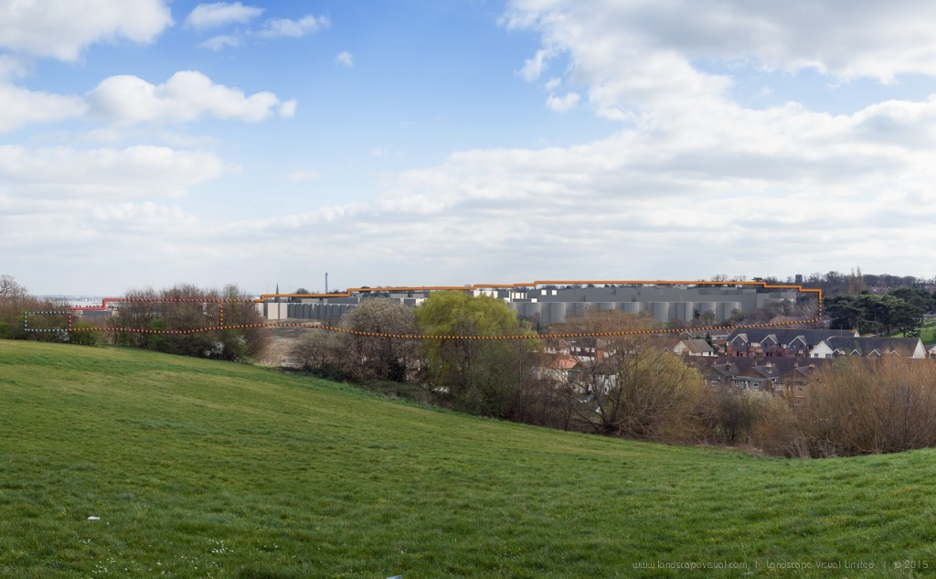 Landscape Visual LVIA consultants case study erith quarry