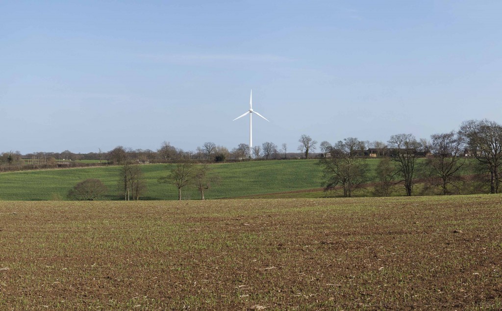 Landscape Visual LVIA consultants case study wind turbine