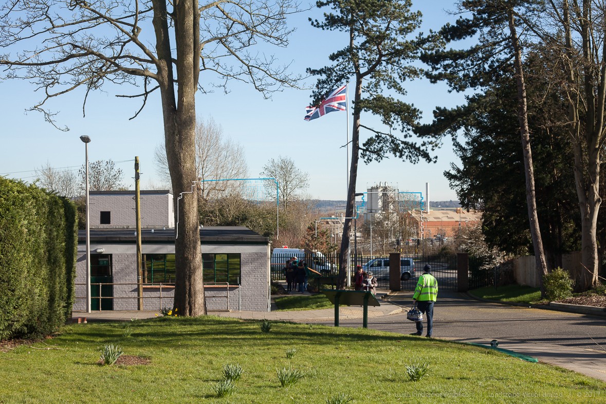 Landscape Visual LVIA consultants case study bletchley park