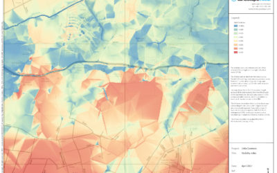 Zone of theoretical visibility maps