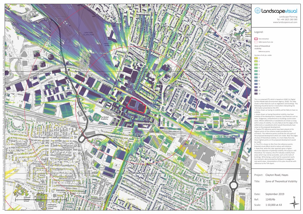 Lidar-based ZTV